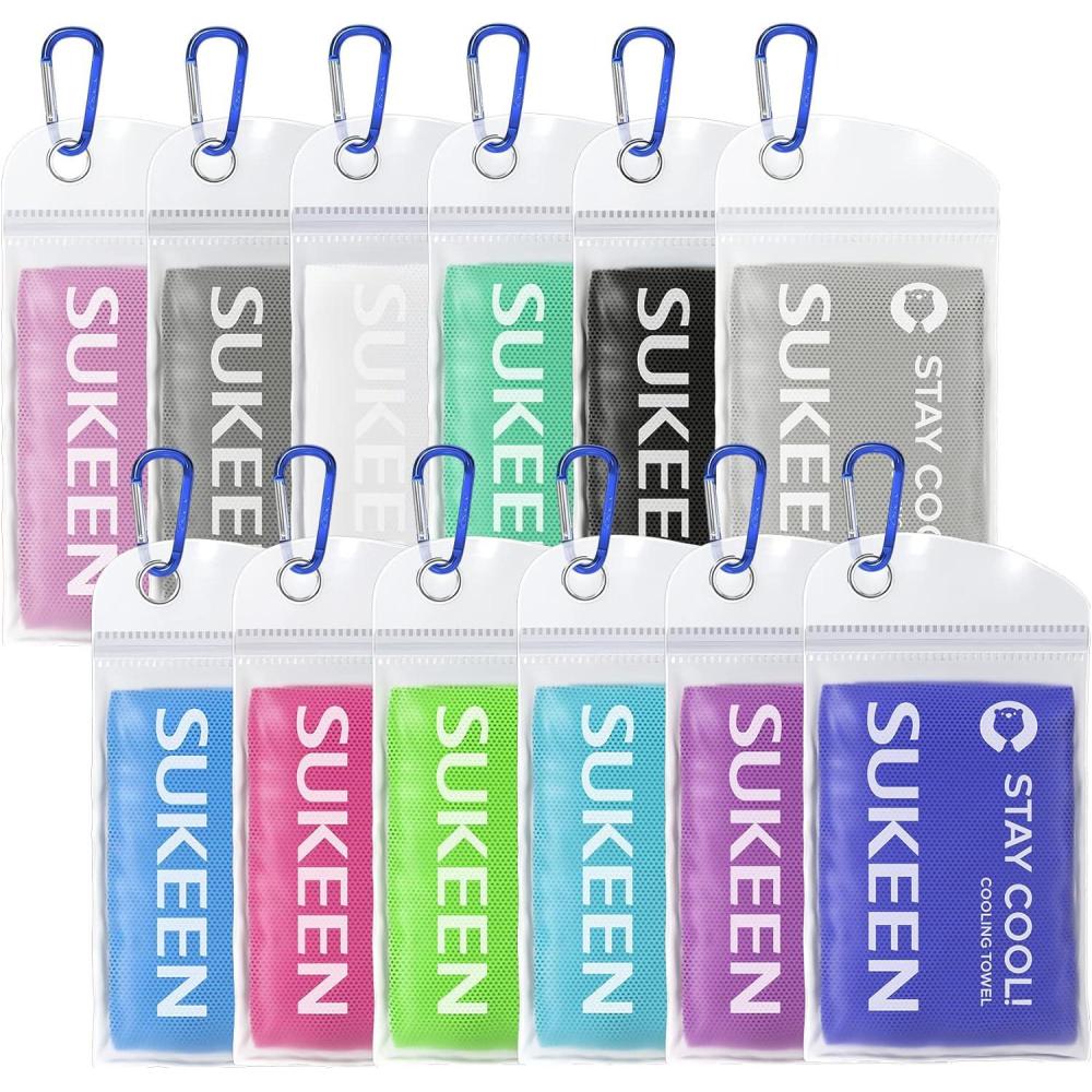 imageSukeen Cooling Towel 40quotx12quot Bulk Ice TowelSoft Breathable Chilly TowelMicrofiber Towel for YogaSportRunningGymWorkoutCampingFitnessWorkout ampamp More ActivitiesBlueBlackWhiteLake BlueLight PurpleGreenPurpleGreyPinkDark BlueWhiteLight Green