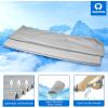 image4 Pack Cooling Towel 40quotx12quotIce TowelSoft Breathable Chilly TowelMicrofiber Towel for YogaSportRunningGymWorkoutCampingFitnessWorkout ampamp More Activities GreyGreenPinkLake BlueLight Grey