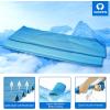 image4 Pack Cooling Towel 40quotx12quotIce TowelSoft Breathable Chilly TowelMicrofiber Towel for YogaSportRunningGymWorkoutCampingFitnessWorkout ampamp More Activities GreyGreenPinkLake BlueBlue