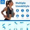 image4 Pack Cooling Towel 40quotx12quotIce TowelSoft Breathable Chilly TowelMicrofiber Towel for YogaSportRunningGymWorkoutCampingFitnessWorkout ampamp More Activities GreyGreenPinkLake BlueBlack