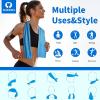 imageSukeen Cooling Towel 40quotx12quot Bulk Ice TowelSoft Breathable Chilly TowelMicrofiber Towel for YogaSportRunningGymWorkoutCampingFitnessWorkout ampamp More ActivitiesBlue2Green2Pink2Dark Blue2Grey2Lake Blue2Dark Grey2