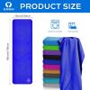 imageSukeen Cooling Towel 40quotx12quot Bulk Ice TowelSoft Breathable Chilly TowelMicrofiber Towel for YogaSportRunningGymWorkoutCampingFitnessWorkout ampamp More ActivitiesBlueGreyRoyal BlueBlack