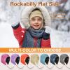 imageSukeen Kids Winter Beanie Hat Girls Boys Double Side Wear Warm Hat Antistatic Cold Weather Hat Fleece Skull Cap for OutdoorBeige