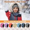 imageSukeen Kids Winter Beanie Hat Girls Boys Double Side Wear Warm Hat Antistatic Cold Weather Hat Fleece Skull Cap for OutdoorGray