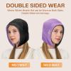 imageSukeen Kids Winter Beanie Hat Girls Boys Double Side Wear Warm Hat Antistatic Cold Weather Hat Fleece Skull Cap for OutdoorPurple