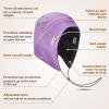imageSukeen Kids Winter Beanie Hat Girls Boys Double Side Wear Warm Hat Antistatic Cold Weather Hat Fleece Skull Cap for OutdoorPurple