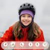imageSukeen Kids Winter Beanie Hat Girls Boys Double Side Wear Warm Hat Antistatic Cold Weather Hat Fleece Skull Cap for OutdoorPurple