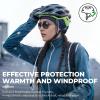 imageSukeen Winter Headbands for Women DoubleLayer Ear Warmers Womens Winter Headband for Running Cycling Sports Gray Brown Size LBlue Navy Blue