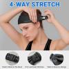 imageSukeen Workout Headbands for Women Moisture Wicking Sweat Band Headbands Non Slip Elastic Sweatbands Sports Headband for Yoga Running Gym FitnessBlackGrayBlue