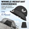 imageSukeen Bucket Hat for Men ampamp Women Lightweight UV Protection 50 Sun Hat with Adjustable Chin Strap Waterproof for HikingBlack