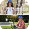 imageSukeen Bucket Hat for Men ampamp Women Lightweight UV Protection 50 Sun Hat with Adjustable Chin Strap Waterproof for HikingBlue