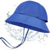 imageSukeen Bucket Hat for Men ampamp Women Lightweight UV Protection 50 Sun Hat with Adjustable Chin Strap Waterproof for HikingBlue