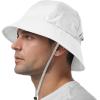 imageSukeen Bucket Hat for Men ampamp Women Lightweight UV Protection 50 Sun Hat with Adjustable Chin Strap Waterproof for HikingWhite