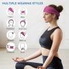 imageSukeen Cooling Headbands for Women Instant Cooling Moisture Wicking NonSlip Sweatbands for Women Elastic Sweat Bands Headbands for Running Yoga Gym Athletic Sports WorkoutsBlackBlueRose RedGray