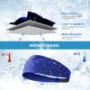 imageSukeen Cooling Sports Headbands for Men Instant Cooling Moisture Wicking Sweatbands NonSlip QuickDry Elastic Fabric Mens Headband for Gym Running Tennis Training WorkoutBlackDark GrayGrayRoyal Blue
