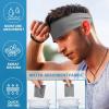 imageSukeen Cooling Sports Headbands for Men Instant Cooling Moisture Wicking Sweatbands NonSlip QuickDry Elastic Fabric Mens Headband for Gym Running Tennis Training WorkoutBlackDark GrayGrayRoyal Blue