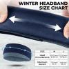 imageSukeen Ear Warmer Headband for Women DoubleLayer Warm Winter Headbands for Women Ear Muffs for Running Cycling SportsBlue Navy Blue