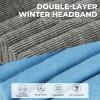 imageSukeen Ear Warmer Headband for Women DoubleLayer Warm Winter Headbands for Women Ear Muffs for Running Cycling SportsGray Baby Blue