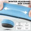 imageSukeen Ear Warmer Headband for Women DoubleLayer Warm Winter Headbands for Women Ear Muffs for Running Cycling SportsGray Baby Blue