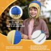 imageSukeen Kids Winter Beanie Hat for Girls Boys Antistatic Kids Warm Earflap Hat Polar Fleece Peruvian Inner Hat for OutdoorBlueyellow