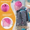 imageSukeen Kids Winter Beanie Hat for Girls Boys Antistatic Kids Warm Earflap Hat Polar Fleece Peruvian Inner Hat for OutdoorRosepink