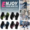imageSukeen Kids Winter Gloves Touchscreen AntiSlip Kids Cycling Gloves for Kids Boys Girls Lightweight Boys Gloves for Running Cycling Biking Sports OutdoorRose Red