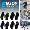 imageSukeen Kids Winter Gloves Touchscreen AntiSlip Kids Cycling Gloves for Kids Boys Girls Lightweight Boys Gloves for Running Cycling Biking Sports OutdoorBlack