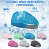 imageSukeen Wide Headbands for Women Instant Cooling Elastic NonSlip Workout Headbands MoistureWicking Sports Sweatbands for Gym Yoga Running FitnessBlackDark GrayBlueRose RedMacaron PinkLauva
