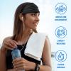imageSukeen Wide Headbands for Women Instant Cooling Elastic NonSlip Workout Headbands MoistureWicking Sports Sweatbands for Gym Yoga Running FitnessBlackGrayBlueRose Red