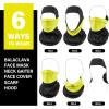 imageSukeen Winter Balaclava Face Mask Breathable Ski Mask for Men Women Warmer Bandana Face Cover Cold Neck Gaiters for OutdoorYellow