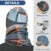 imageSukeen Winter Beanie Hat Scarf Set for Men Women Warm Hat with Faux Fleece Neck Warmer Cold Weather Caps for Cycling OutdoorMulti Color Splicing