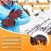 imageSukeen Winter Gloves Men Women Touchscreen AntiSlip Sports Gloves Lightweight Cold Weather Warm Gloves for Running CyclingRed