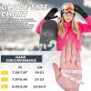 imageSukeen Winter Warm Gloves for Men WomenWindproof Ski Gloves AntiSlip Touch Screen Snow Glove with Thick Plush for OutdoorBlack