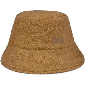 imageSukeen Oversized Winter Bucket Hat for Big Heads Large Faux Fur Bucket Hat Fluffy Warm Hat Trendy Fisherman Cap for DailyBrown