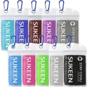 imageSukkeen Cooling Towel 40quotx12quot Soft Breathable Chilly Microfiber Towel for Yoga Sports ampamp More ActivitiesDark BlueGreyPinkLake BlueBlackGreenBrownPurpleBlueDark Grey