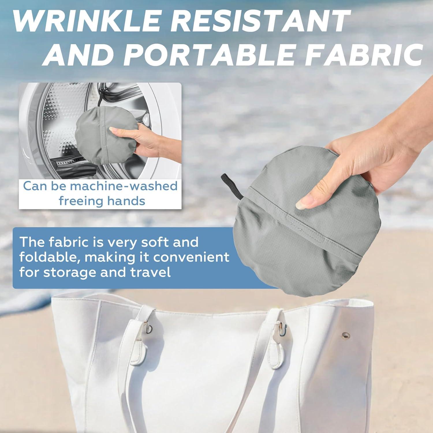 imageSukeen Womens Lightweight Adjustable Bucket Hat for Summer Outdoor UseBreathable ampamp Soft Sun Hat UV Protection and QuickDryGrey