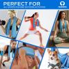 imageSukeen 4 Pack Cooling Towel 40quotx12quotIce TowelSoft Breathable Chilly TowelMicrofiber Towel for YogaSportRunningGymWorkoutCampingFitnessWorkout ampamp More ActivitiesBlueGreyGreenPink