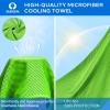 imageSukeen 4 Pack Cooling Towel 40quotx12quotIce TowelSoft Breathable Chilly TowelMicrofiber Towel for YogaSportRunningGymWorkoutCampingFitnessWorkout ampamp More ActivitiesDark BlueGreenBlackPink