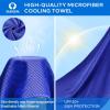 imageSukeen 4 Pack Cooling Towel 40quotx12quotIce TowelSoft Breathable Chilly TowelMicrofiber Towel for YogaSportRunningGymWorkoutCampingFitnessWorkout ampamp More ActivitiesDark BlueGreyGreenBlue