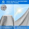 imageSukeen 4 Pack Cooling Towel 40quotx12quotIce TowelSoft Breathable Chilly TowelMicrofiber Towel for YogaSportRunningGymWorkoutCampingFitnessWorkout ampamp More ActivitiesGreyLake BluePurpleBlue