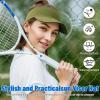 imageSukeen Cooling Stretchy Visor Free Size Cool Hat with UV Protection Brim Peak Vizor for Golf Tennis Cycling RunningArmy Green