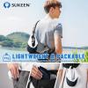 imageSukeen Cooling Stretchy Visor Free Size Cool Hat with UV Protection Brim Peak Vizor for Golf Tennis Cycling RunningBlack and White