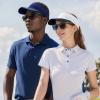 imageSukeen Cooling Stretchy Visor Free Size Cool Hat with UV Protection Brim Peak Vizor for Golf Tennis Cycling RunningBlack and White