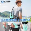 imageSukeen Cooling Stretchy Visor Free Size Cool Hat with UV Protection Brim Peak Vizor for Golf Tennis Cycling RunningMacaron Blue