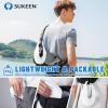 imageSukeen Cooling Stretchy Visor Free Size Cool Hat with UV Protection Brim Peak Vizor for Golf Tennis Cycling RunningWhite