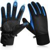 imageSukeen Kids Winter Warm Gloves for Boys Girls Windproof PU Cold Weather Gloves Aged 414 AntiSlip Gloves for Cycling Outdoor