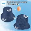 imageSukeen Lightweight Bucket Hat for Women QuickDry Hiking Hat Packable Foldable UV Sun Hat for Outdoor ActivitiesNavy Blue