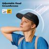 imageSukeen Lightweight Sun Hat for Women MenQuick Drying Baseball Cap UPF50 Running Hats Foldable Sport Cap for Outdoor DailyBlack
