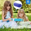imageSukeen Mini Cooling Towel for Kids31 quotx9Ice TowelSoft Breathable Cool TowelMicrofiber Cold Towel for Boys and Girls for SportsRunningExerciseSchool and More Activities 4PackLight GrayLake BlueTreasure BlueGreen