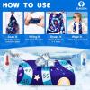 imageSukeen Mini Cooling Towels 31 quotx9Kids Beach TowelsSoft Breathable Chill TowelsMicrofiber Towels for Boys and Girls SportsRunningPlayExercise School and More ActivitiesSnake Chess Star